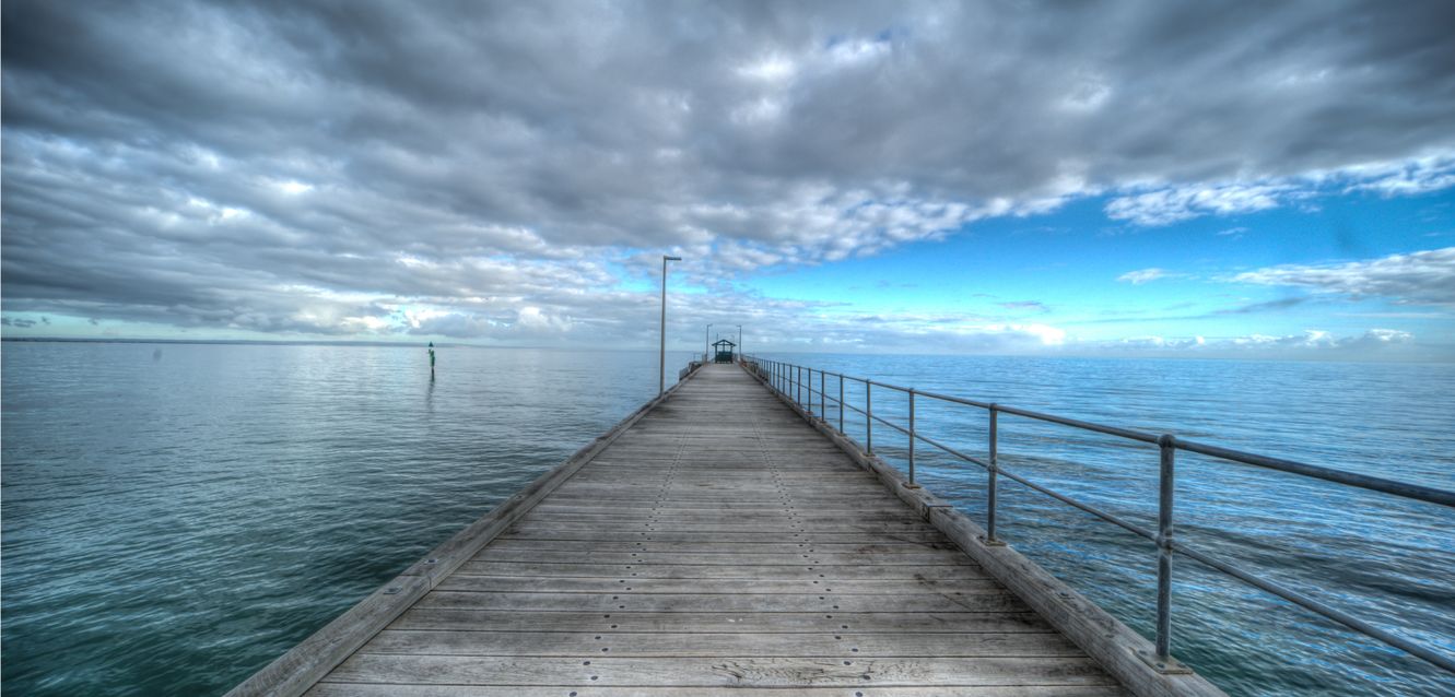 Mordialloc’s famous pier.