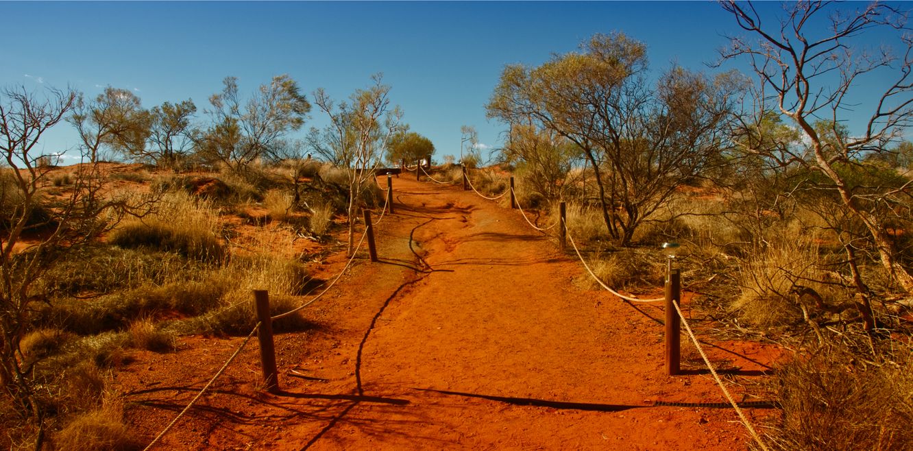 Bright and Sunny Day in the Australian Outback, Northern Territory.