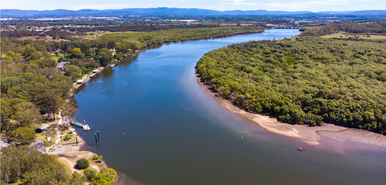 The Tinchi Tamba Wetlands near Strathpine, Queensland.