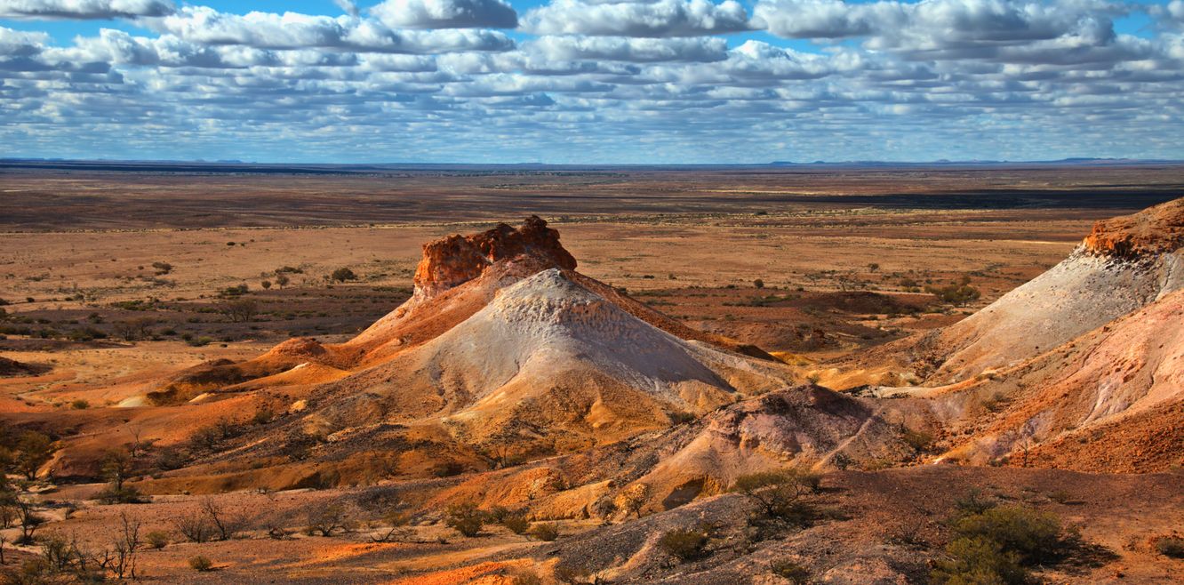 The Breakaways near Coober Pedy, South Australia.