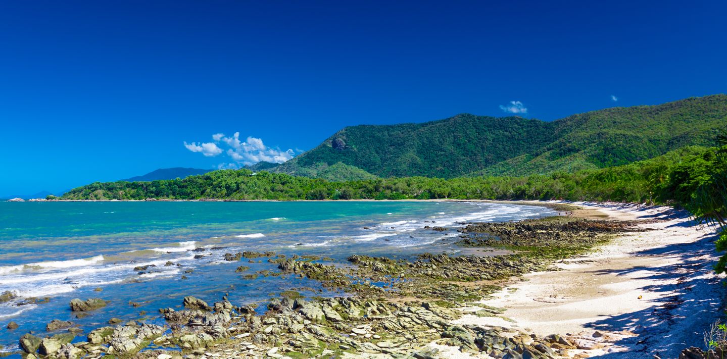 Ellis Beach near Palm Cove in Queensland.