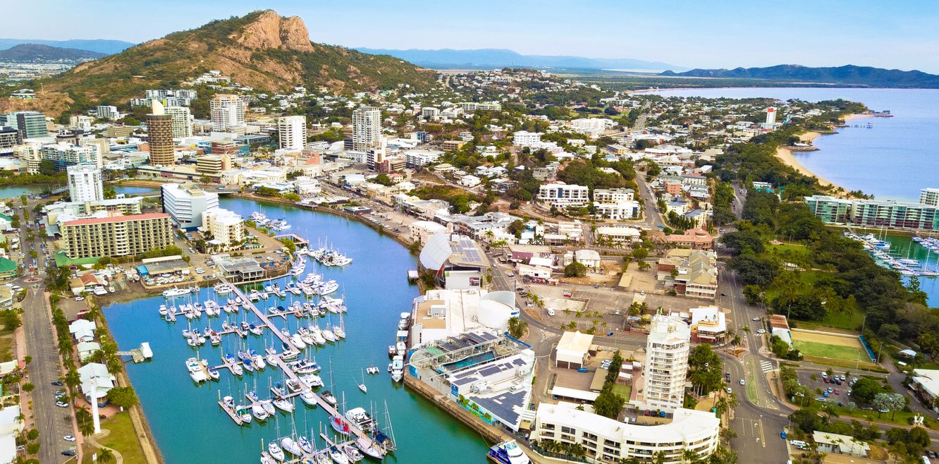 Townsville harbour, Queensland.