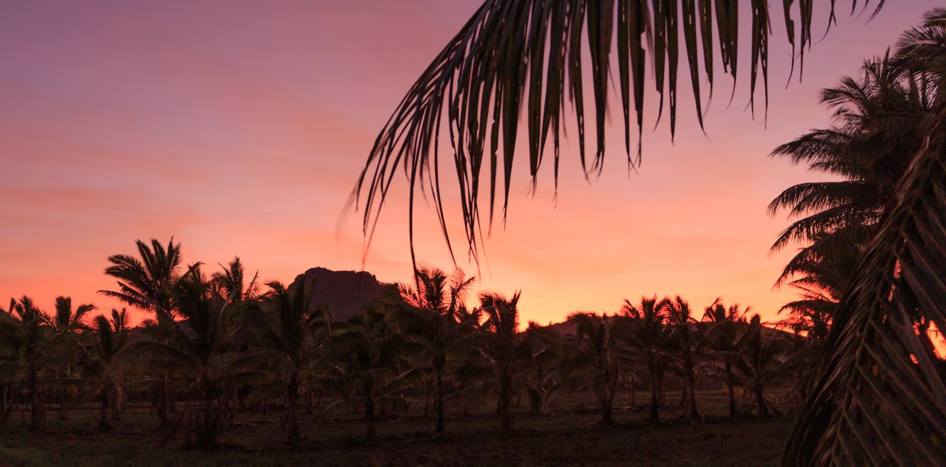 There’s always some pretty light around Labasa.