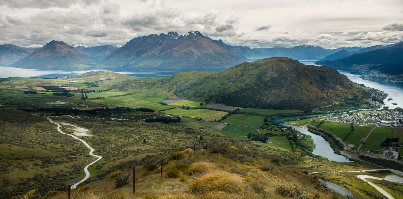 A stunning New Zealand landscape
