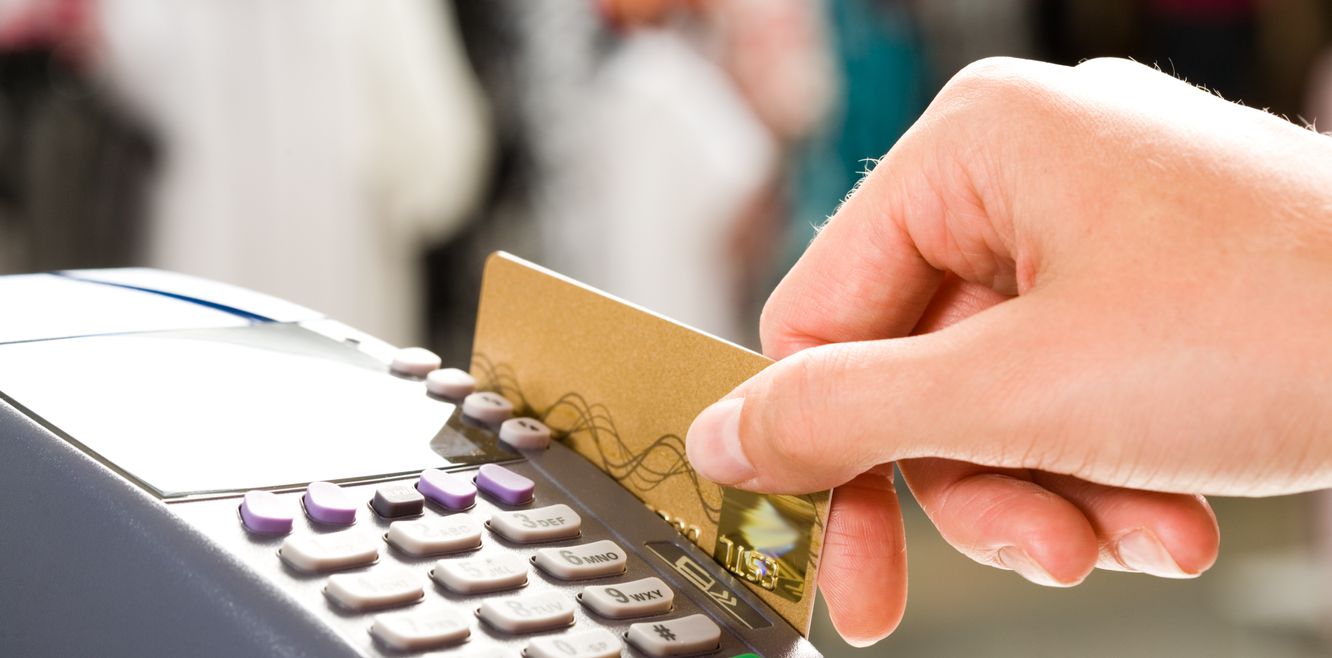 Paying with a credit card