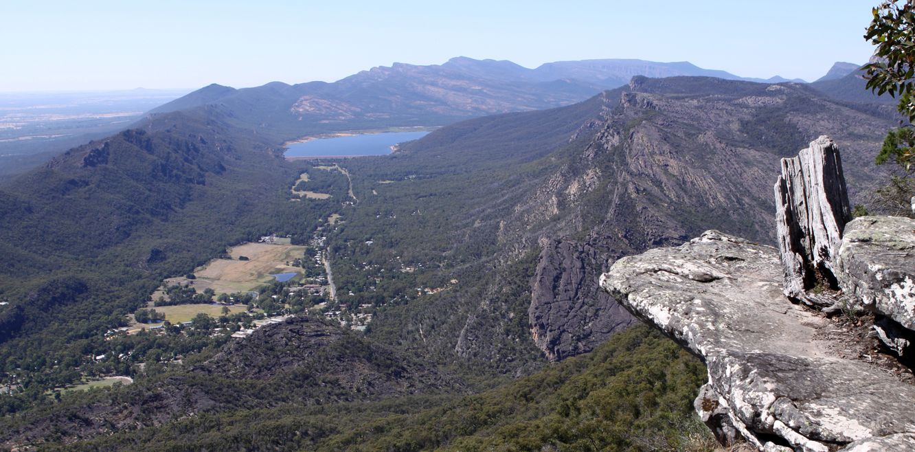 Enjoy the views in the Grampians.