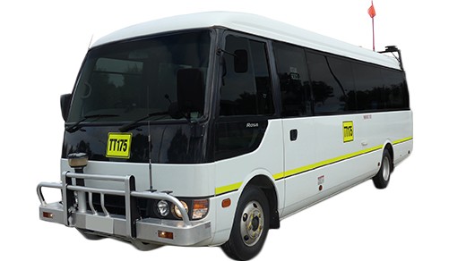 Mine Equipped 25 Seat Bus