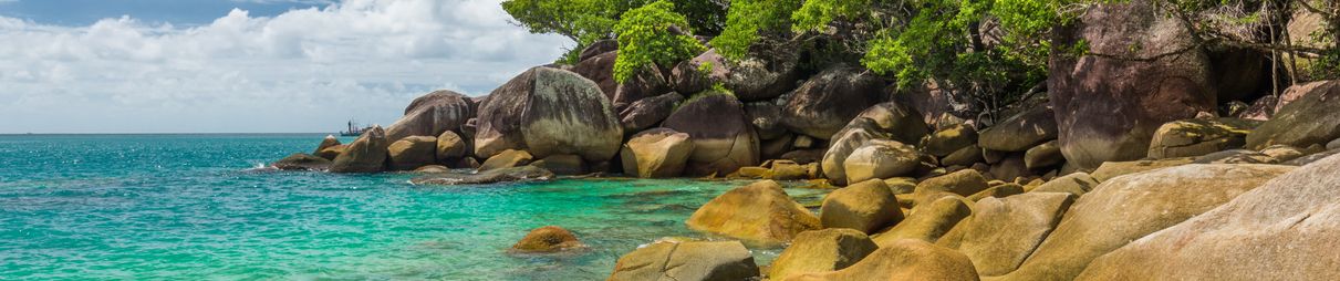 Nudey Beach on Fitzroy Island.