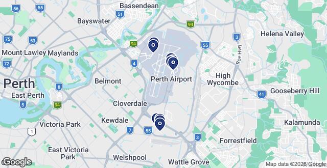 Perth Airport - Terminal 1 & 2