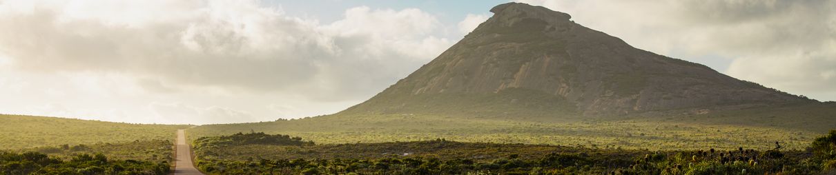 Sunset by Frenchmans Peak in Cape Le Grand National Park, Esperance, Western Australia.