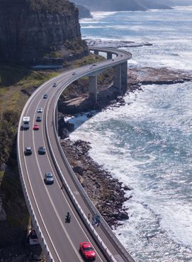 Drive the south coast of New South Wales.