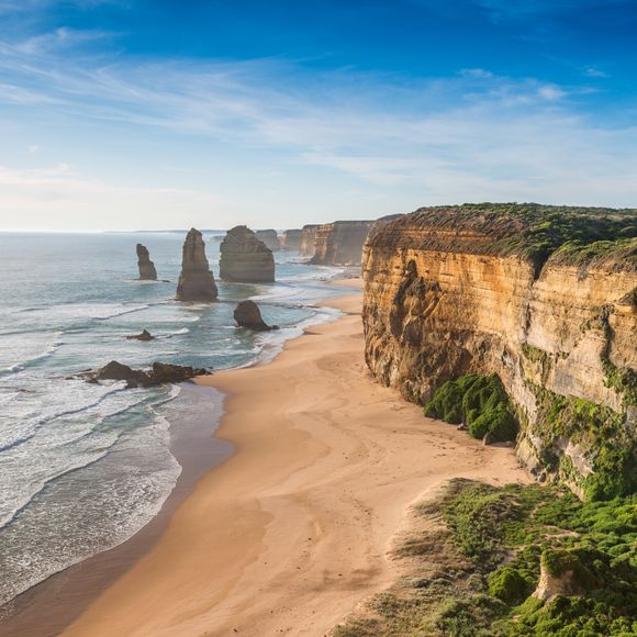 Time for sunset at the 12 Apostles.