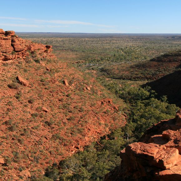 The striking appearance of Kings Canyon.