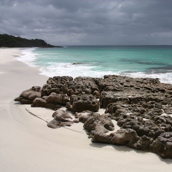 Hyams Beach in Jervis Bay.