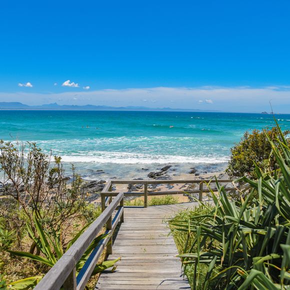 The Cape Byron walking track in Byron Bay.