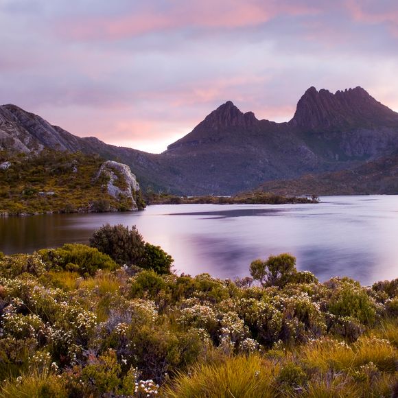 The magnificent Cradle Mountain.