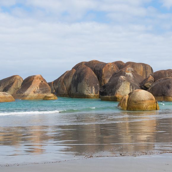 Elephant Rocks in William Bay National Park, near the town of Denmark.