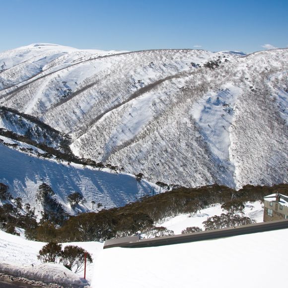 Mount Hotham in winter.