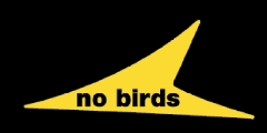 No Birds logo